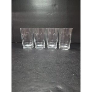 C G Quartzex Crystal Star Dust Tumblers, Set of 4, 10 Oz, Glassware, Home Décor‎